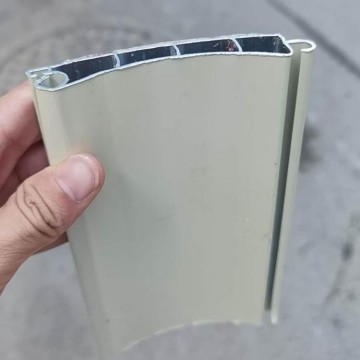 6063 Aluminum Roller Shutter Slat Extrusion Profile For Garage Door