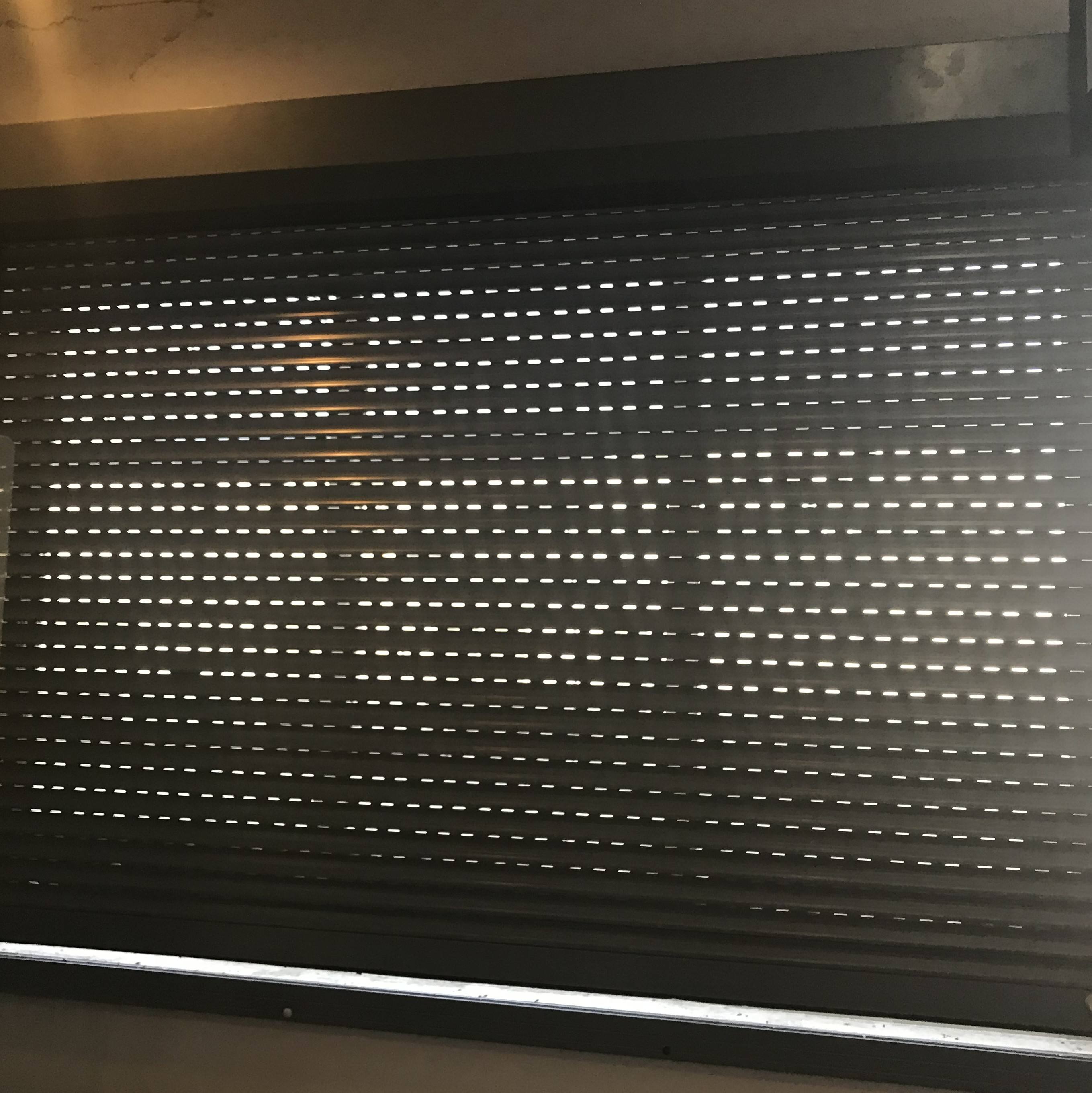 Aluminum Roller Shutter Window Profile Extrusion For Outdoor Security Sun Shutter