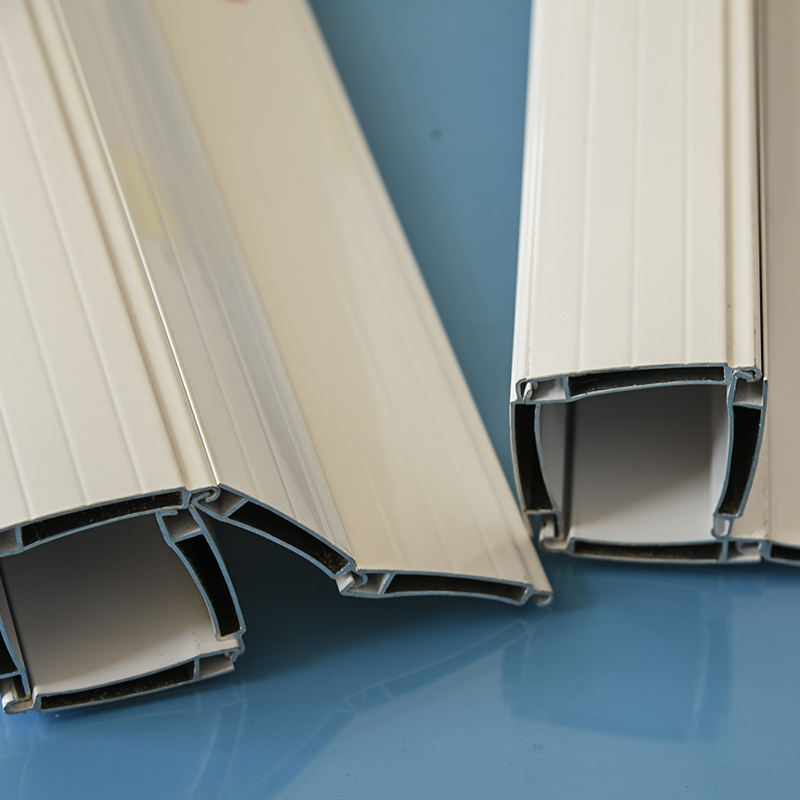 6063 Thermal Insulated Hollow Aluminum Roller Shutter Slat Profile For Garage & Window