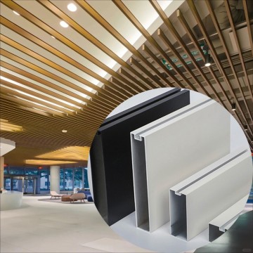 Aluminum U-Baffle Ceiling Profiles