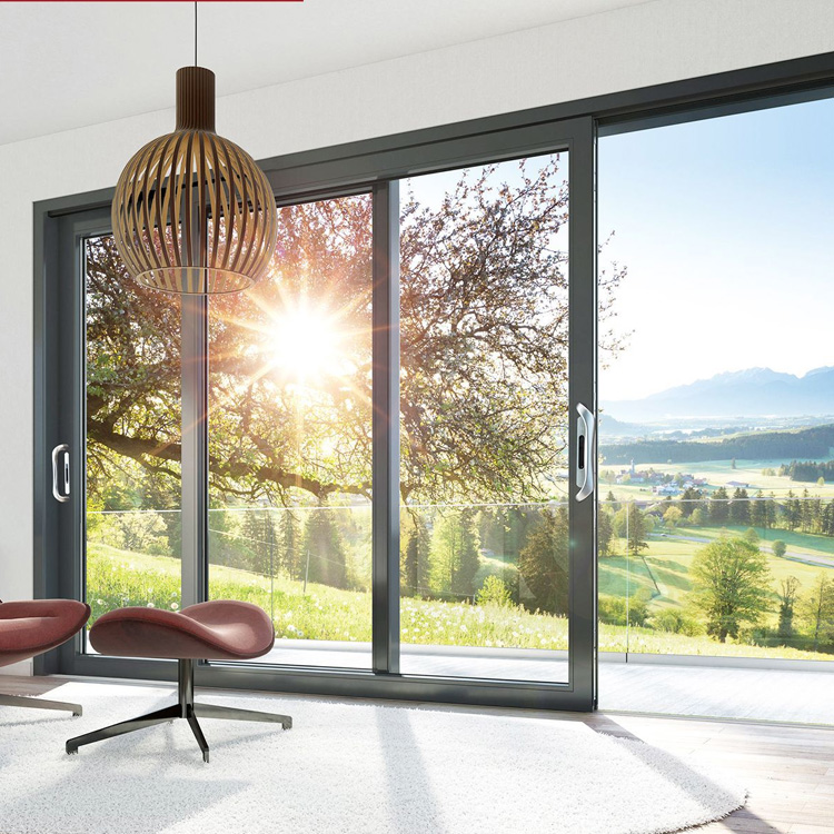 Aluminum Door Profile Sliding for Commercial Architecture