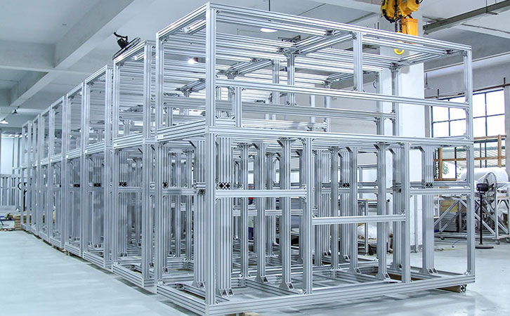 Aluminium Extrusion Profile for Industrial Frameworks