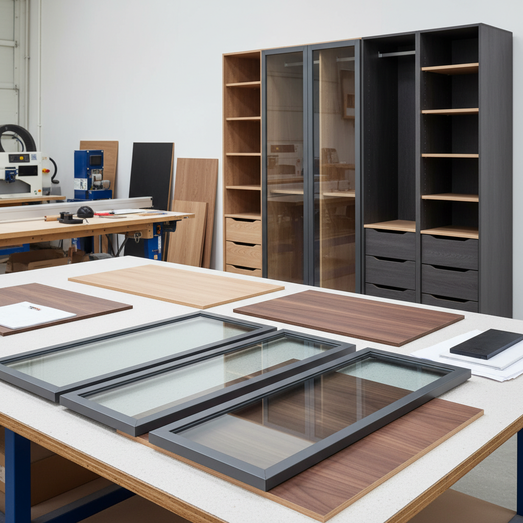 Slim Profile Aluminium Windows For Furniture Manufacturing