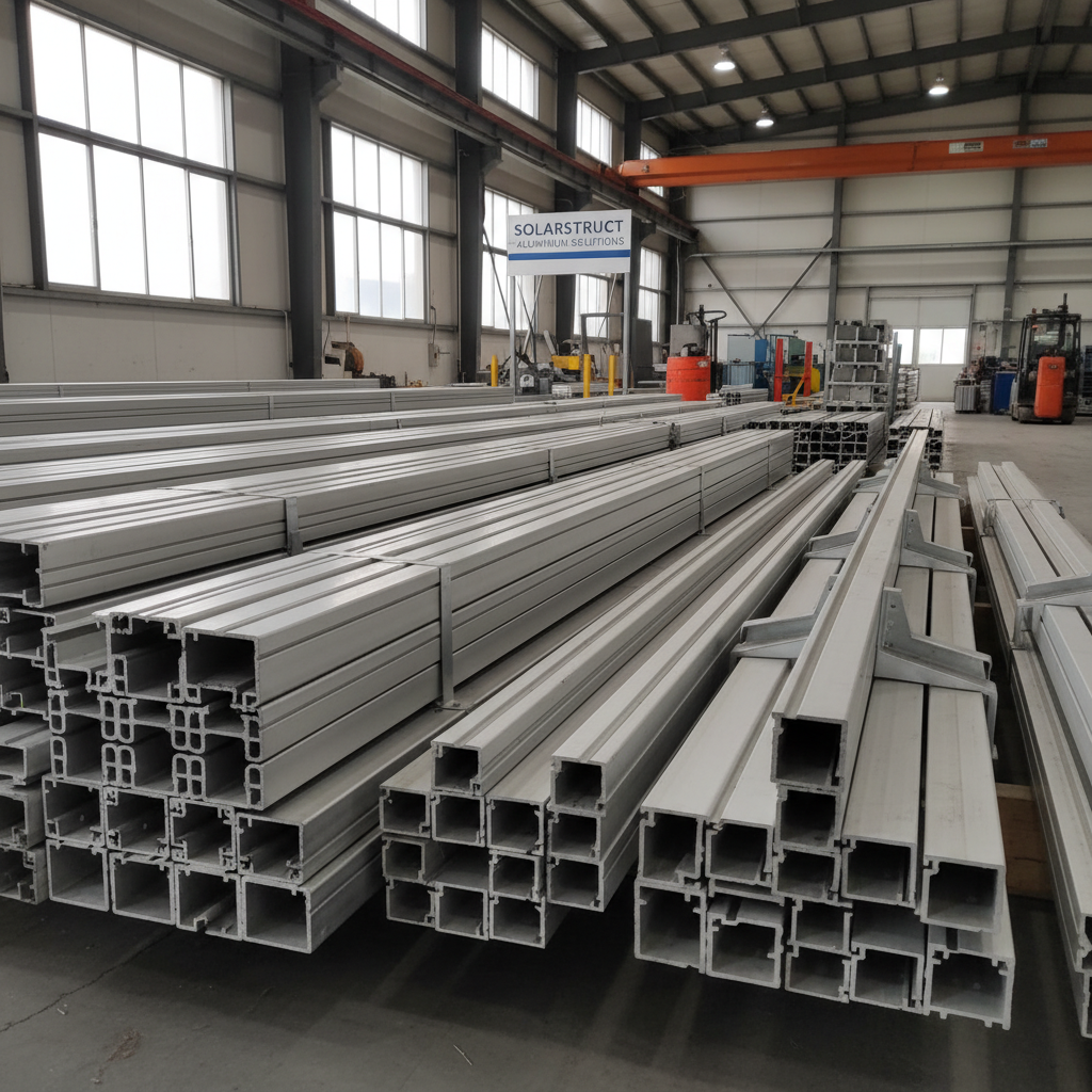 Industrial Aluminum Profiles For Solar Energy Systems