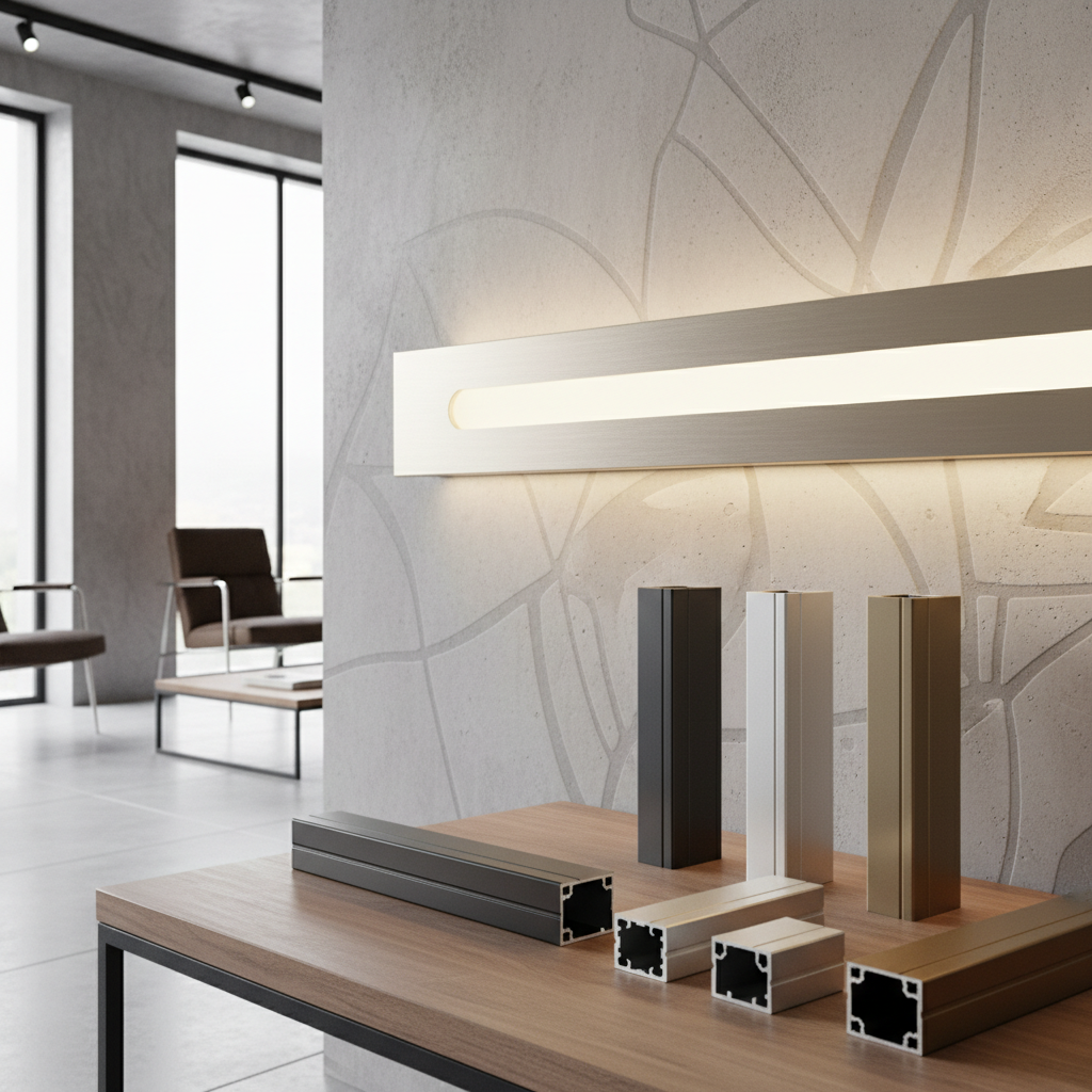 Anodized Aluminum Profile For Interior Decoration