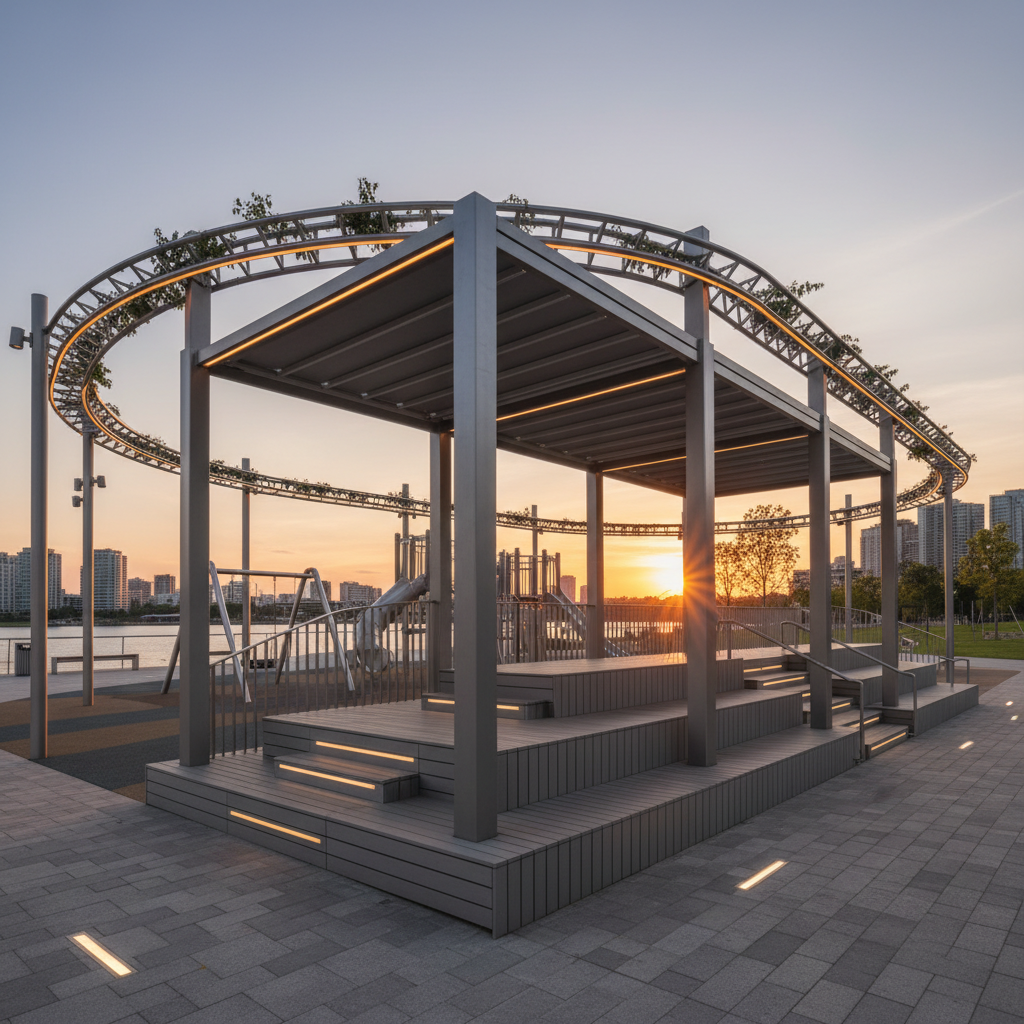 Construction Aluminum Profiles For Outdoor Structures