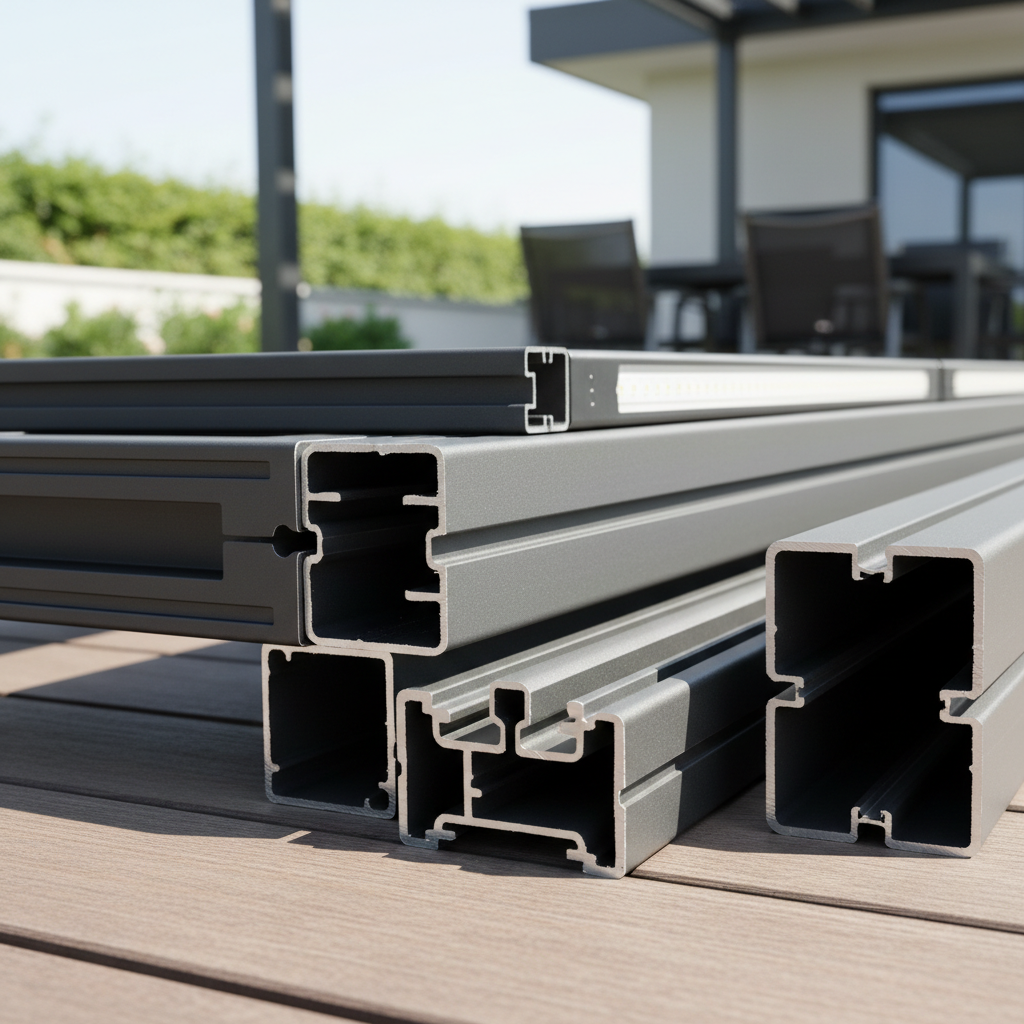 Aluminum Pergola Profile For Outdoor Structures