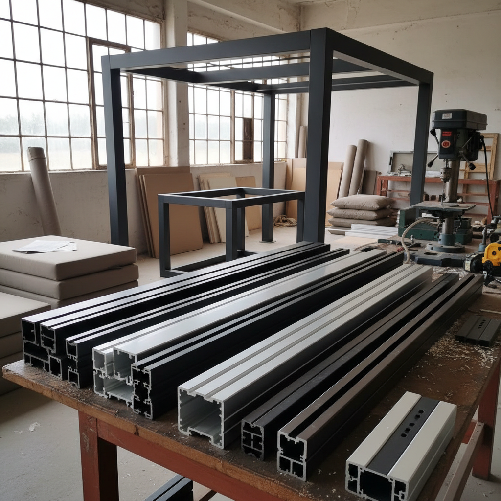 Aluminum Profile For Pergola For Furniture Manufacturing