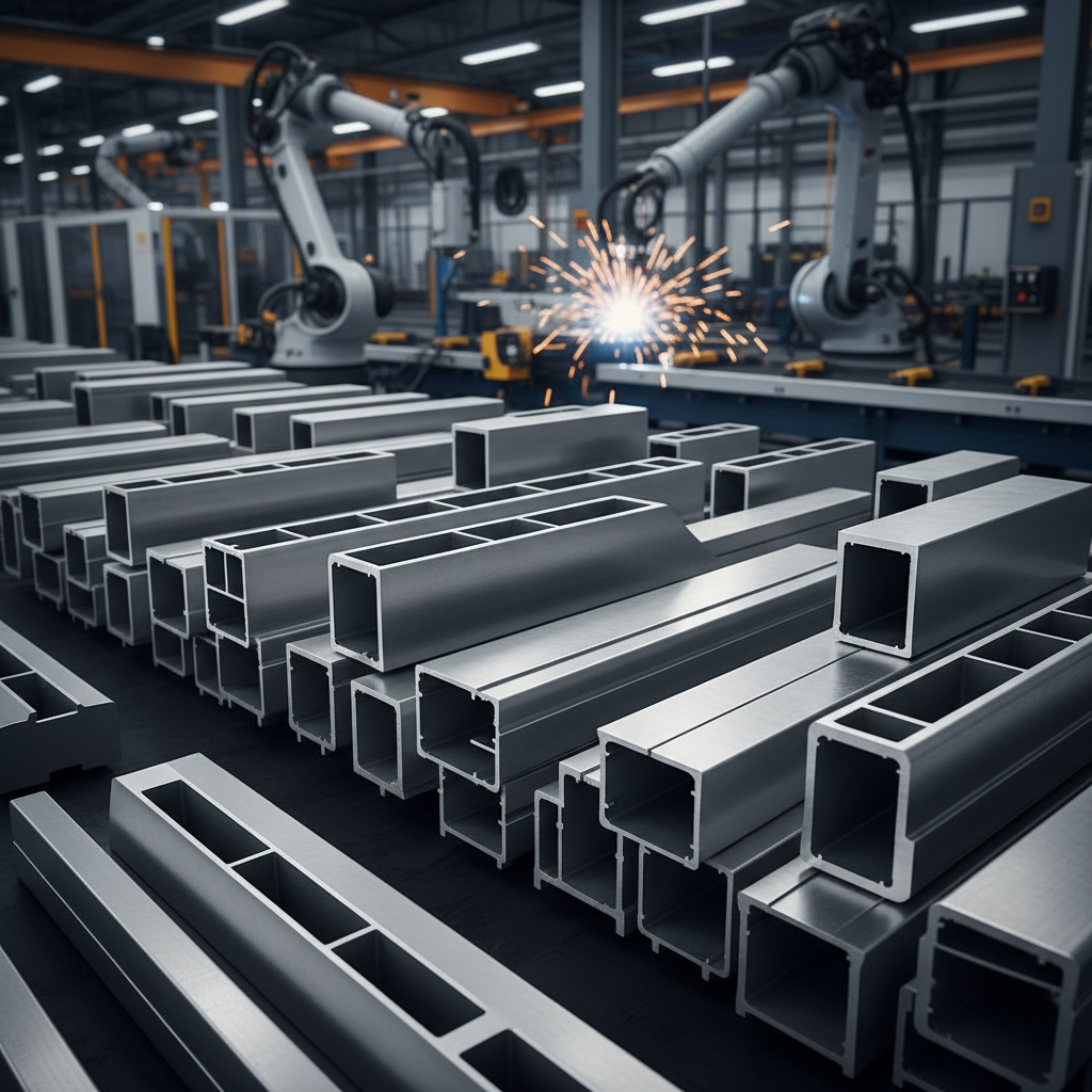 Construction Aluminum Profiles For Automotive Engineering