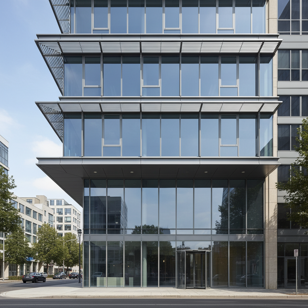 Slim Profile Aluminum For Commercial Architecture