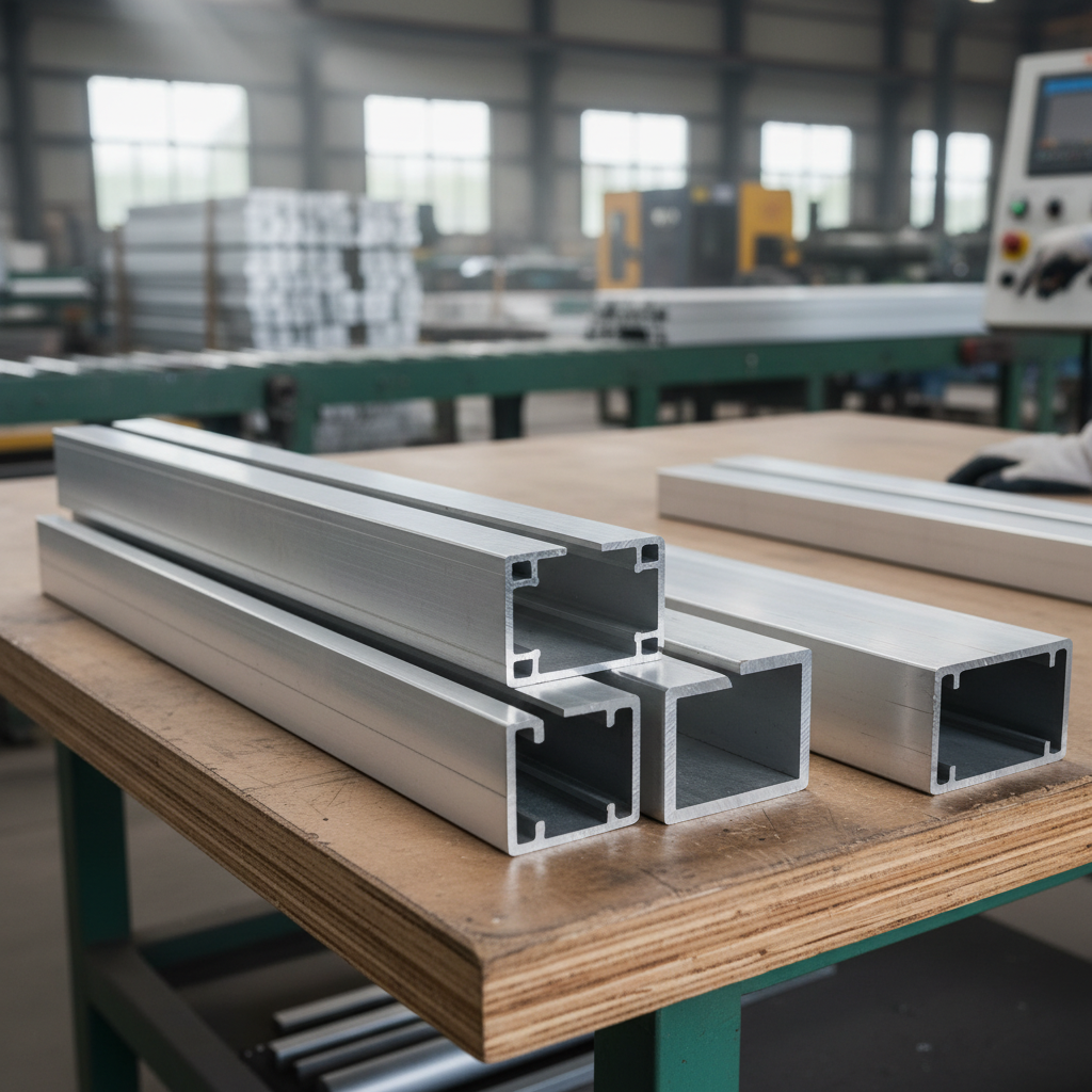 Aluminium Profile Extrusion For Furniture Manufacturing