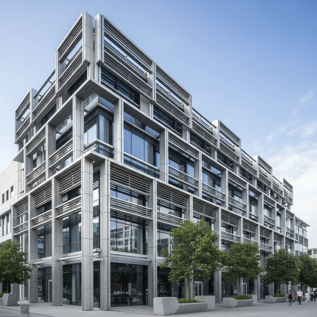 Aluminium Profile Extrusion For Commercial Architecture