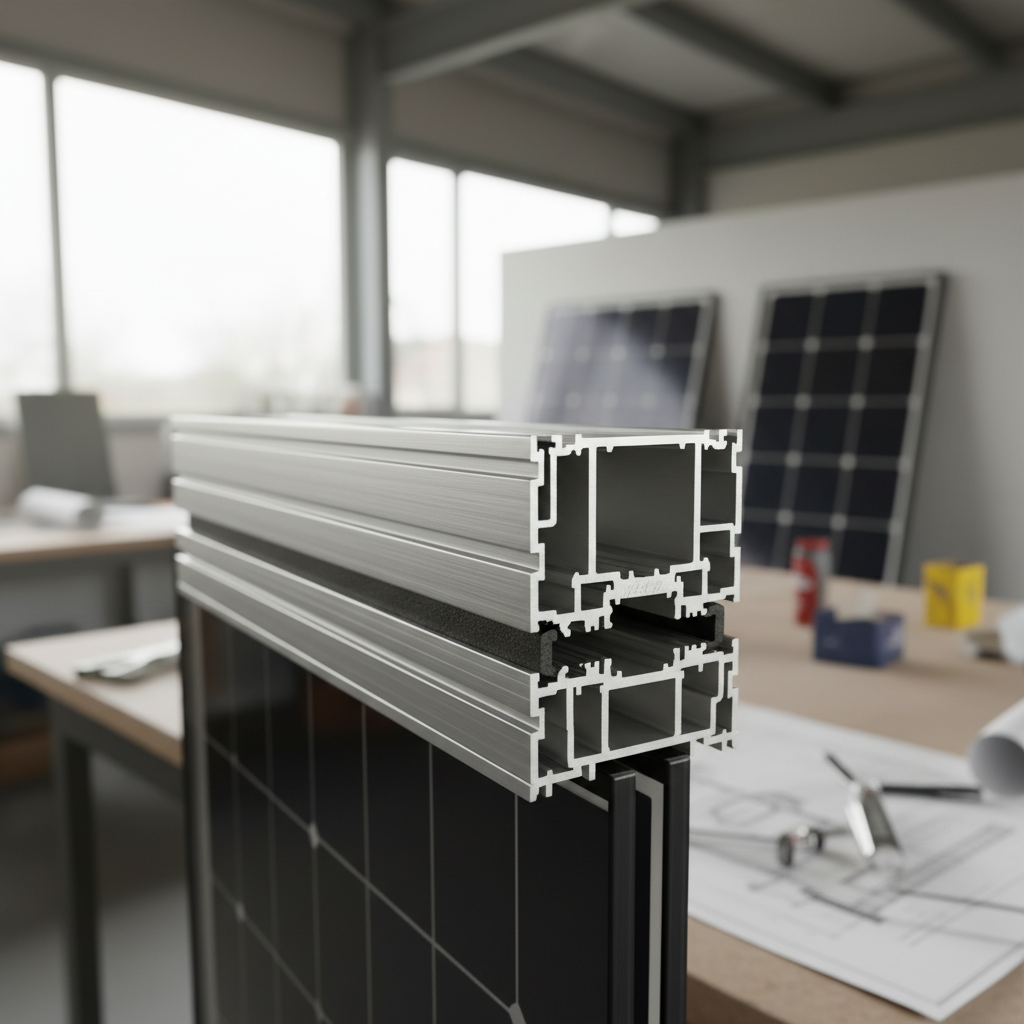 Aluminum Sliding Door Profile For Solar Energy Systems