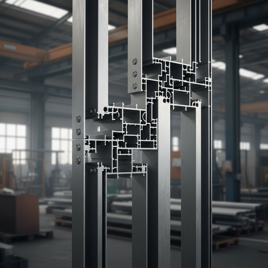 Aluminum Window Profile For Industrial Frameworks