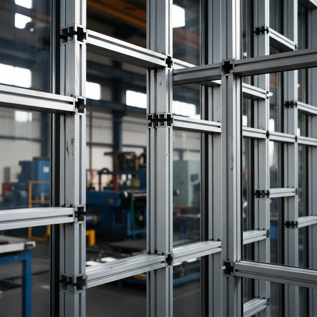 Aluminium Window Profile For Industrial Frameworks