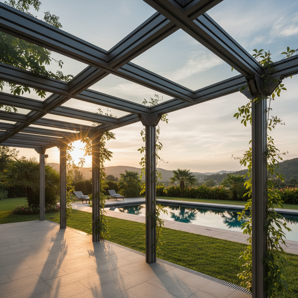 Aluminium Profile For Outdoor Structures