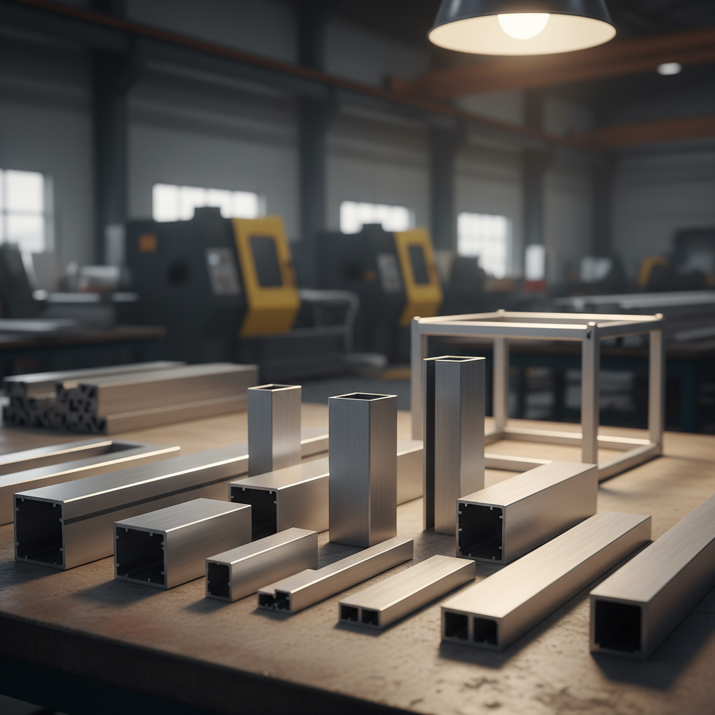 Extrusion Aluminum Profiles For Furniture Manufacturing