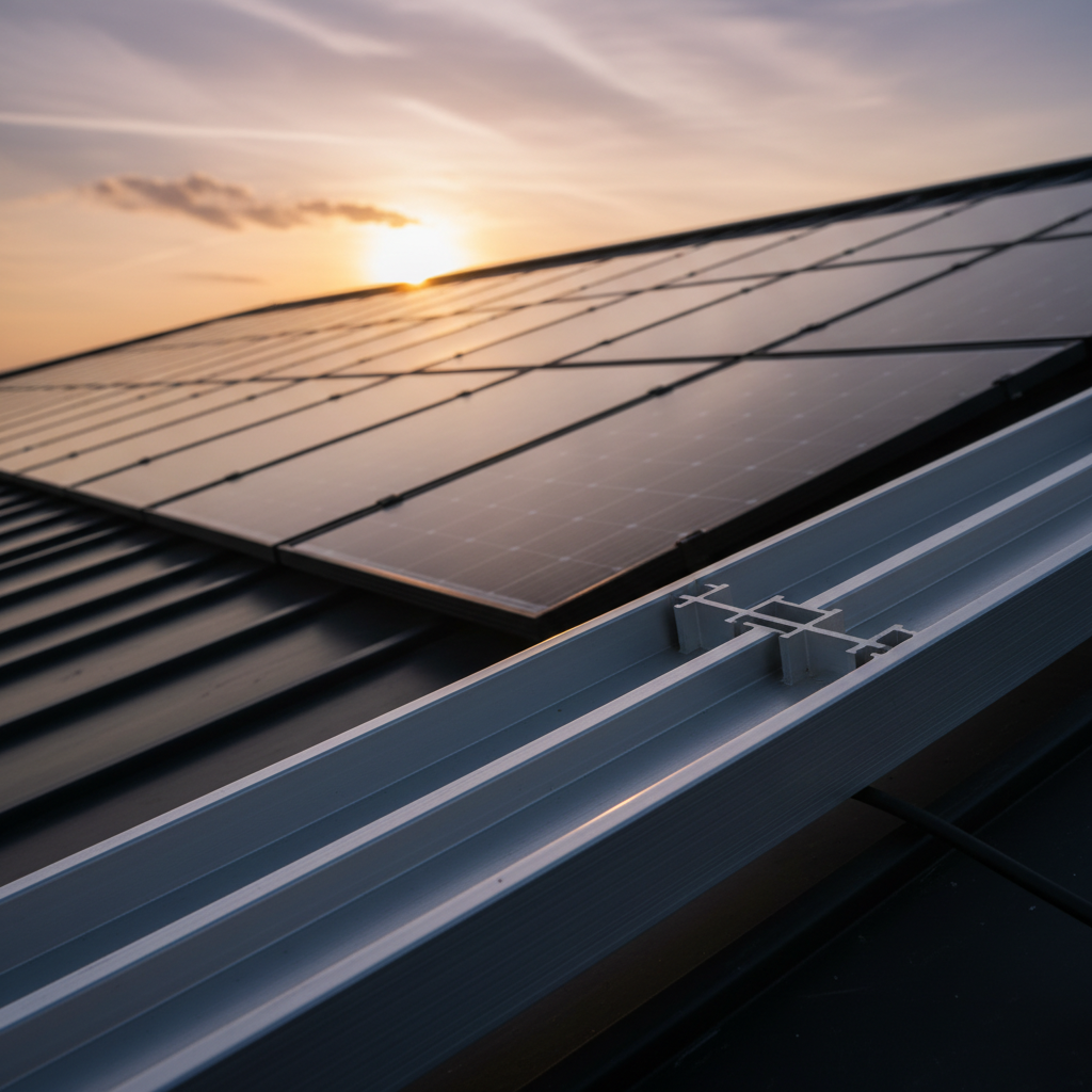 Slim Profile Aluminum For Solar Energy Systems