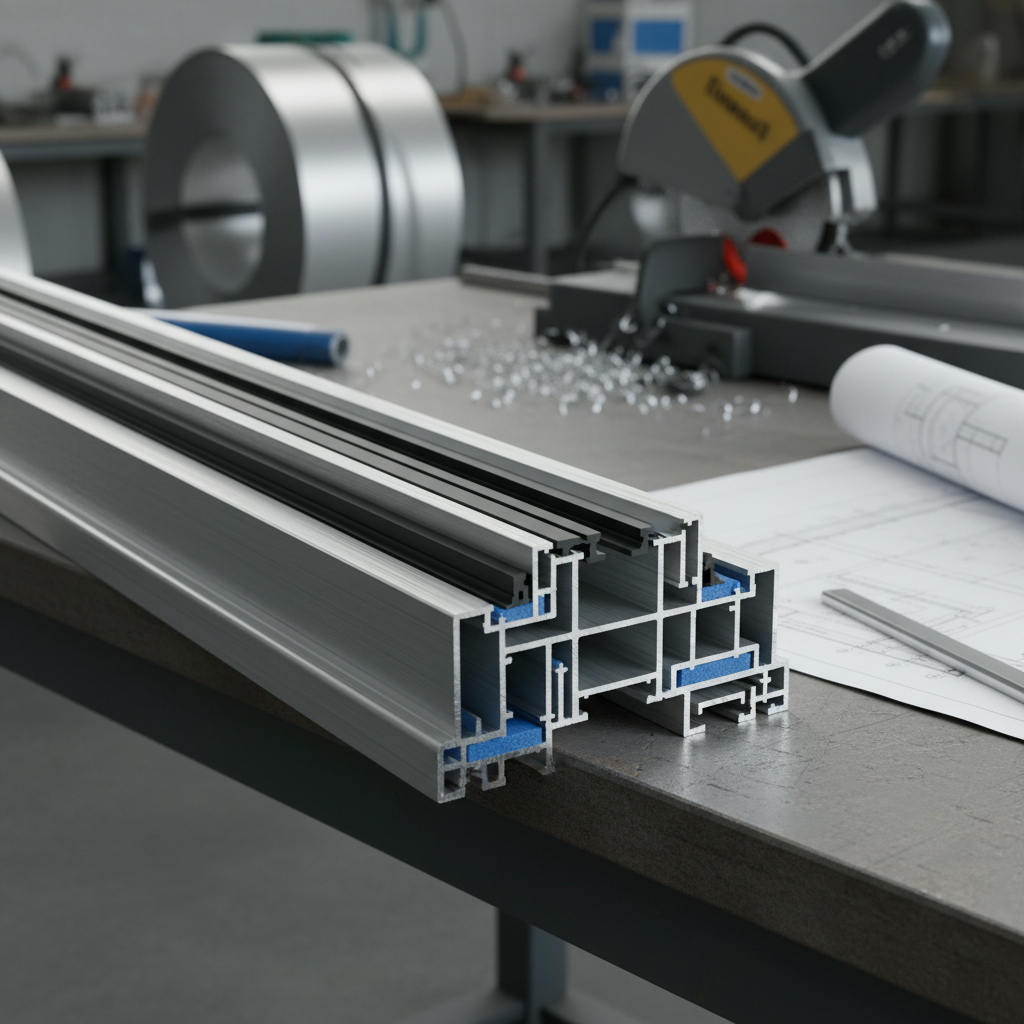 Industrial Aluminium Profile For Residential Fenestration