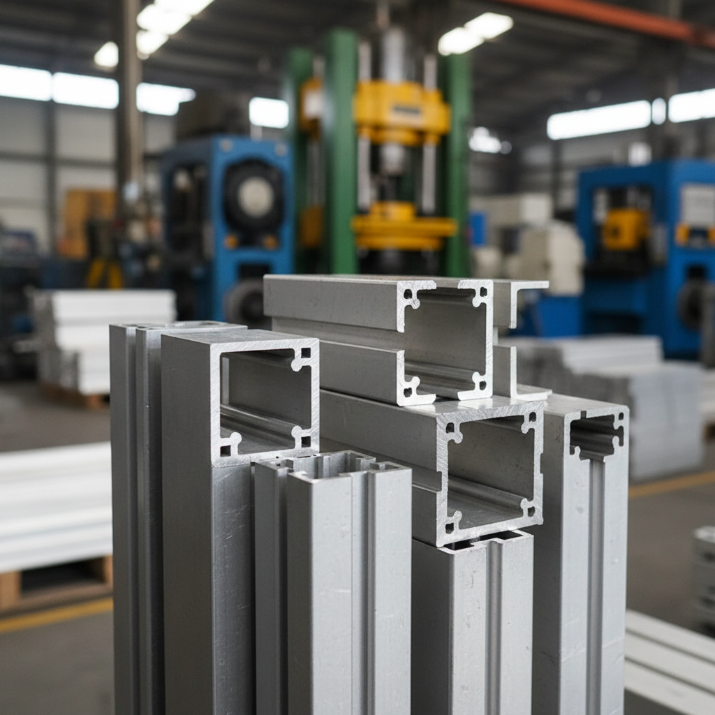 Aluminium Profile Extrusion For Industrial Frameworks