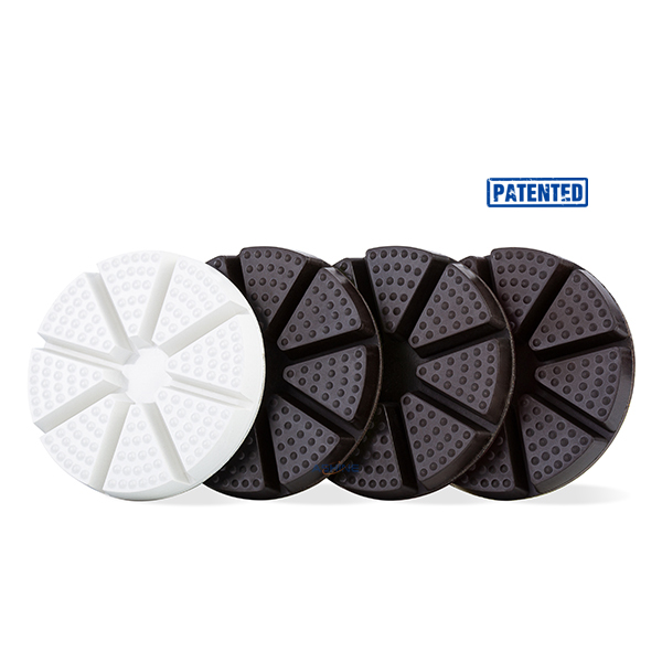 3 Inch Resin-bond V8 Polishing Pads