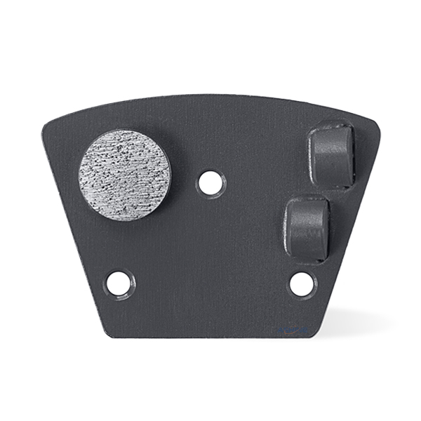 PCD Trapezoid Diamond Grinding Shoes Button Shaped