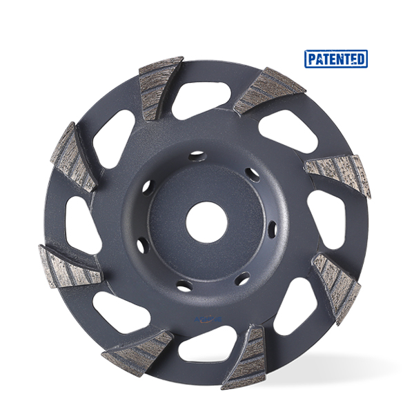 Metal-Bond Diamond Grinding Cup Wheels Triangle Shaped