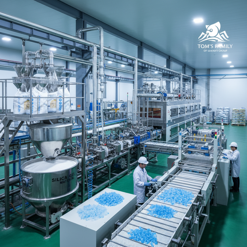 Production Process and Equipment of Crystal/Silica Gel Cat Litter
