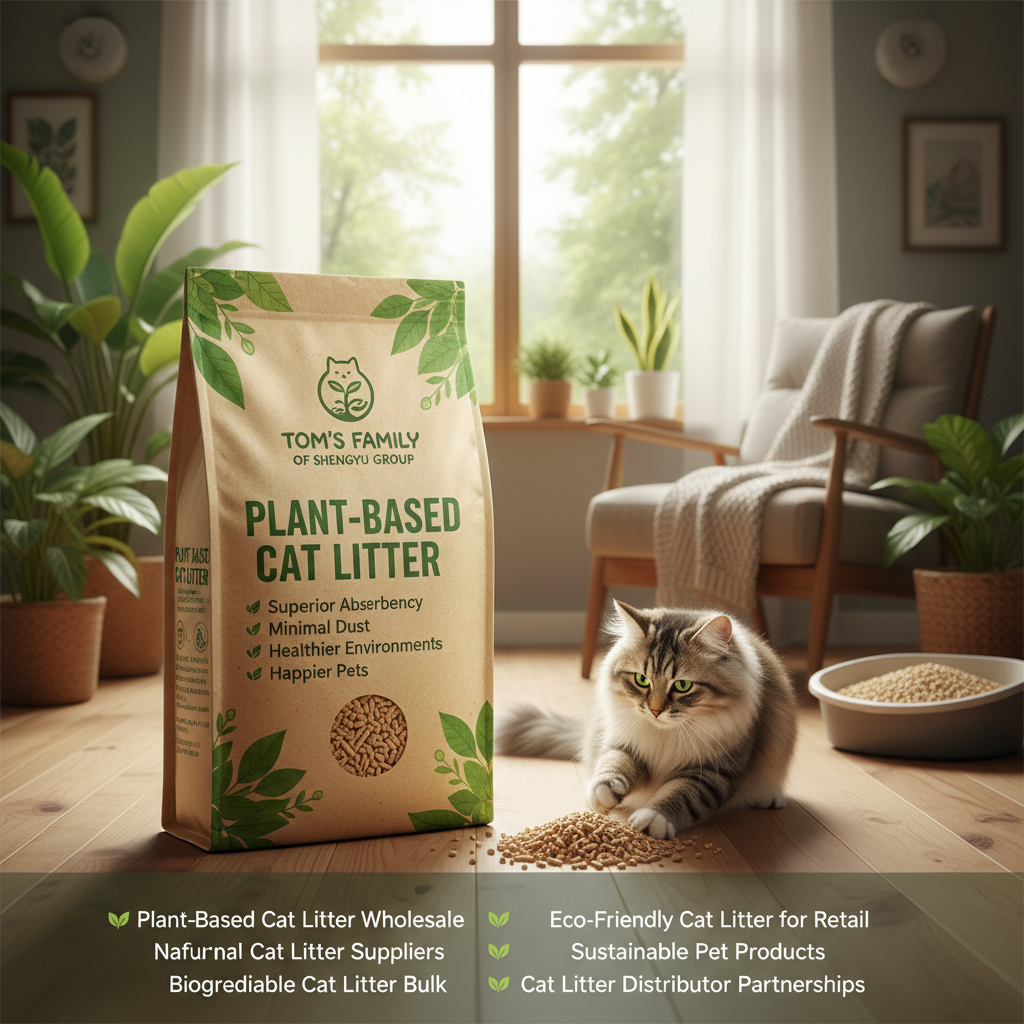 Plant-Based Cat Litter