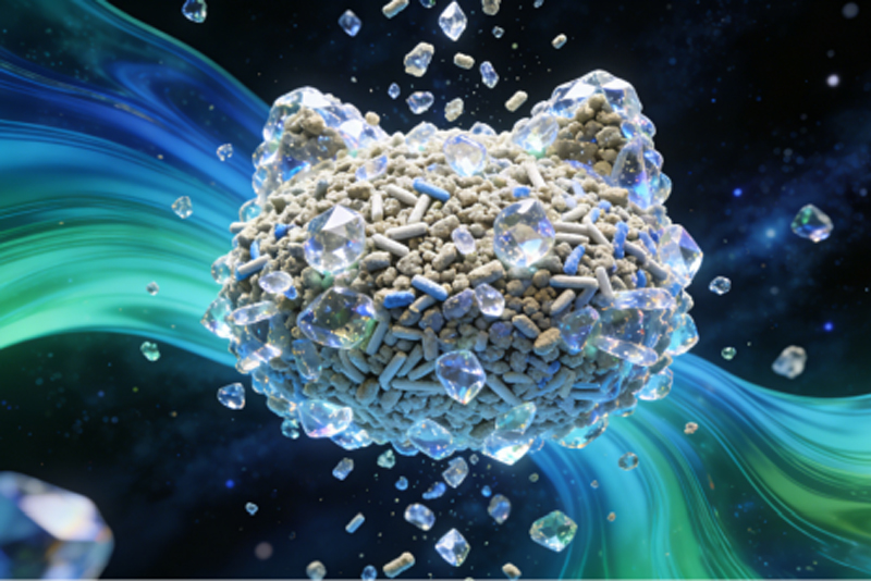 Production-Process-and-Equipment-of-Crystal-Silica-Gel-Cat-Litter