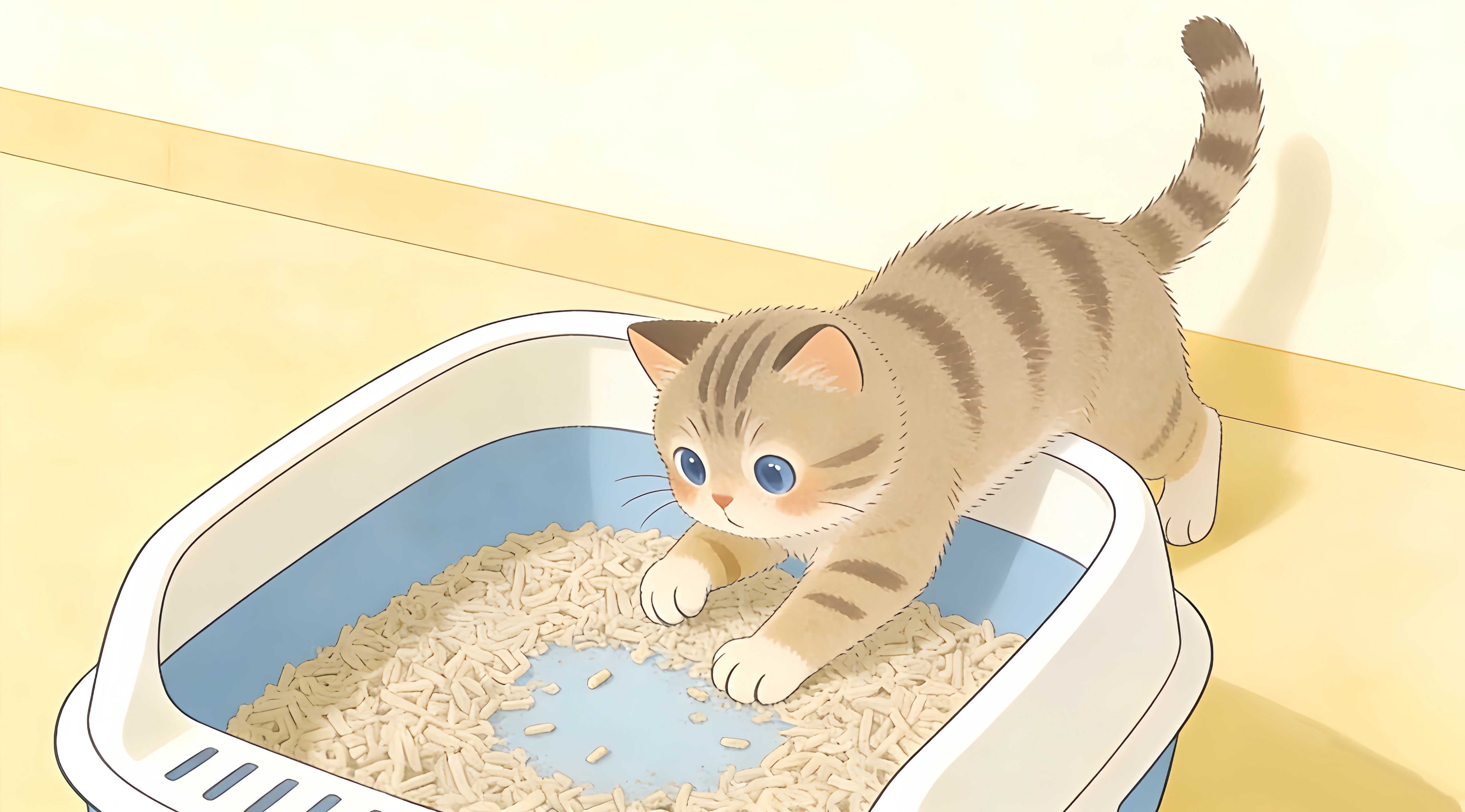 膨润土猫砂吸水效果好.jpg