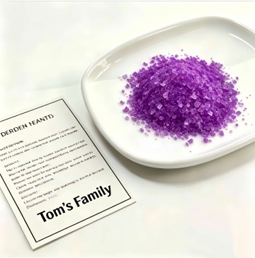 Super deodorizing purple crystal cat litter