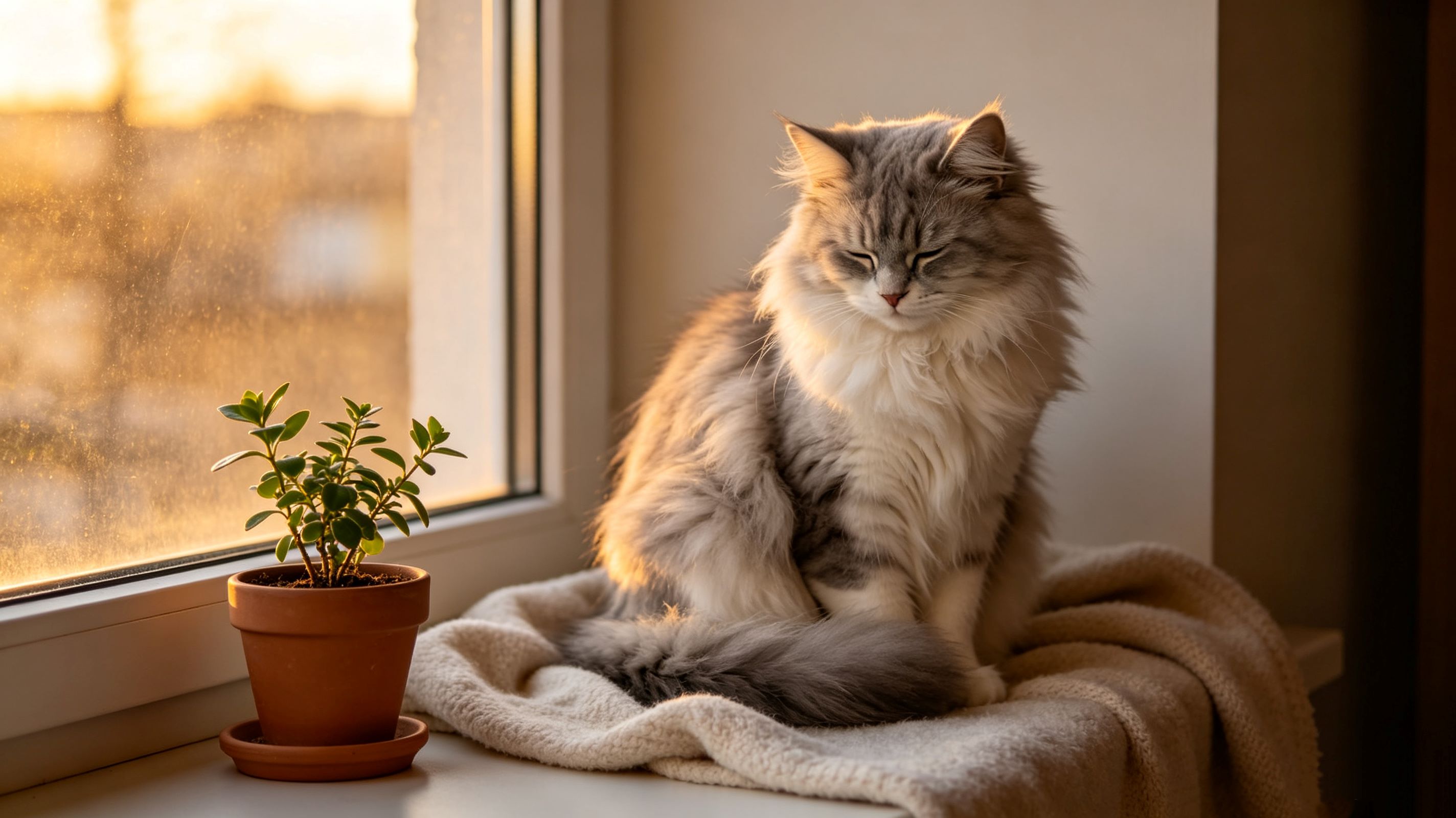 Cat peeing randomly is not revenge, there may be other reasons