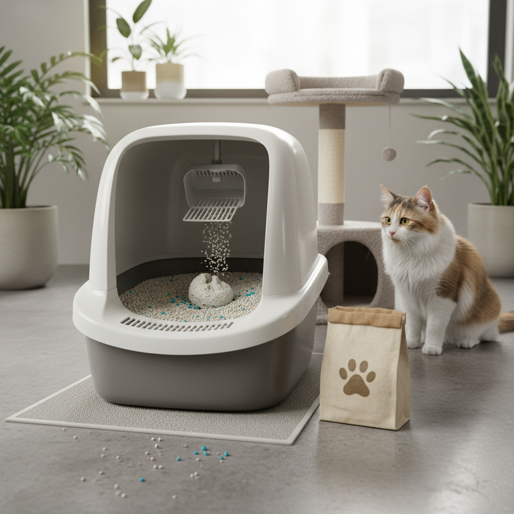 Odor Control Cat Litter For Easy Cleanup And Maintenance
