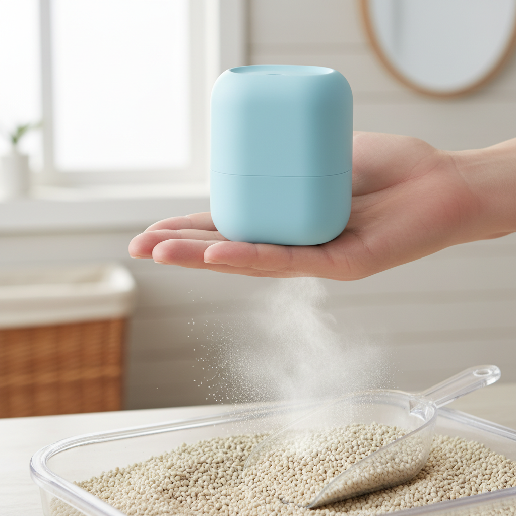 Cat Litter Deodorizer For Lightweight And Portable Convenience