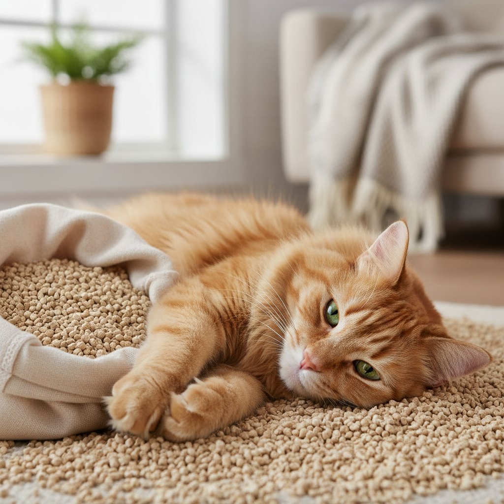 Healthy Cat Litter For Premium Pet Comfort