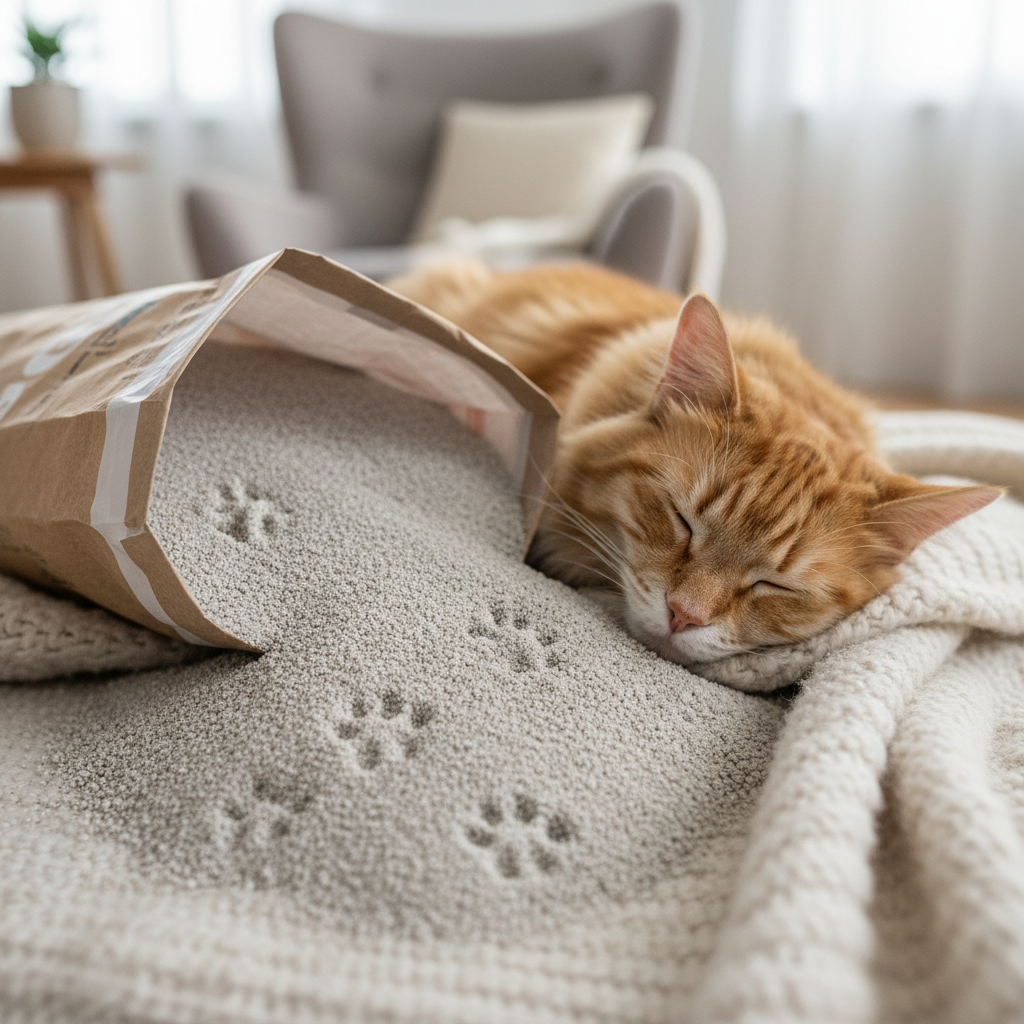 Bentonite Cat Sand For Premium Pet Comfort
