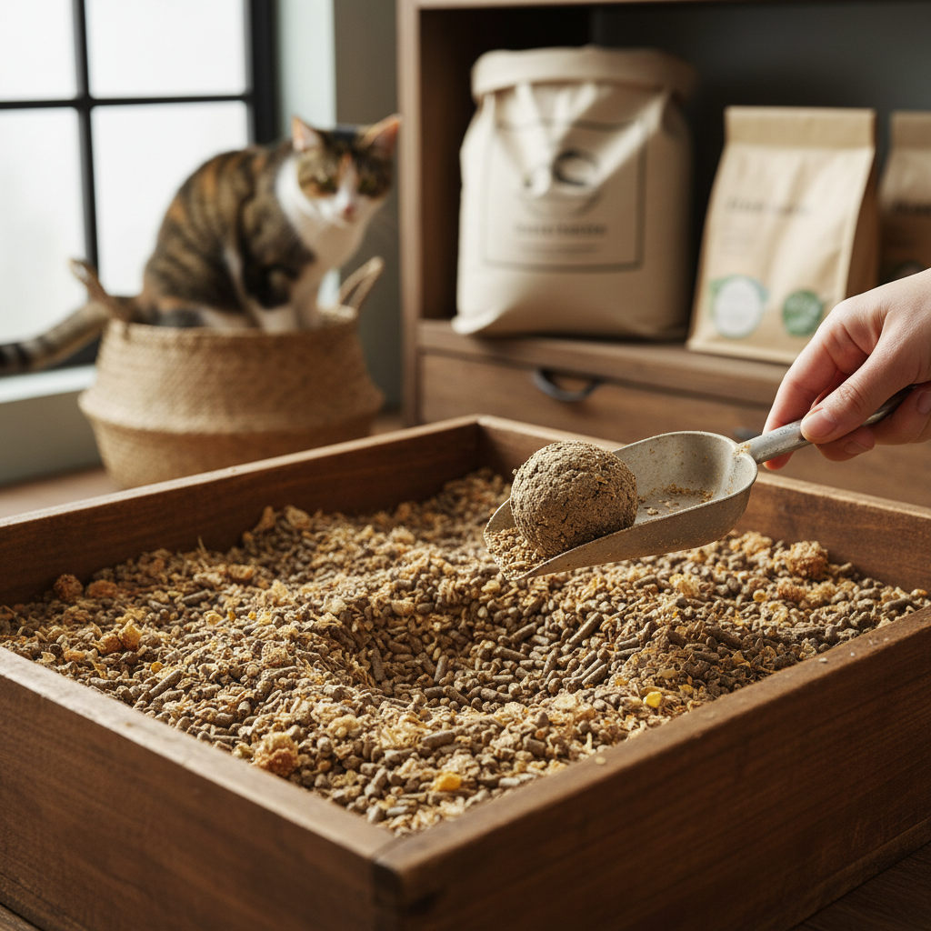 Natural Cat Litter For Easy Cleanup And Maintenance