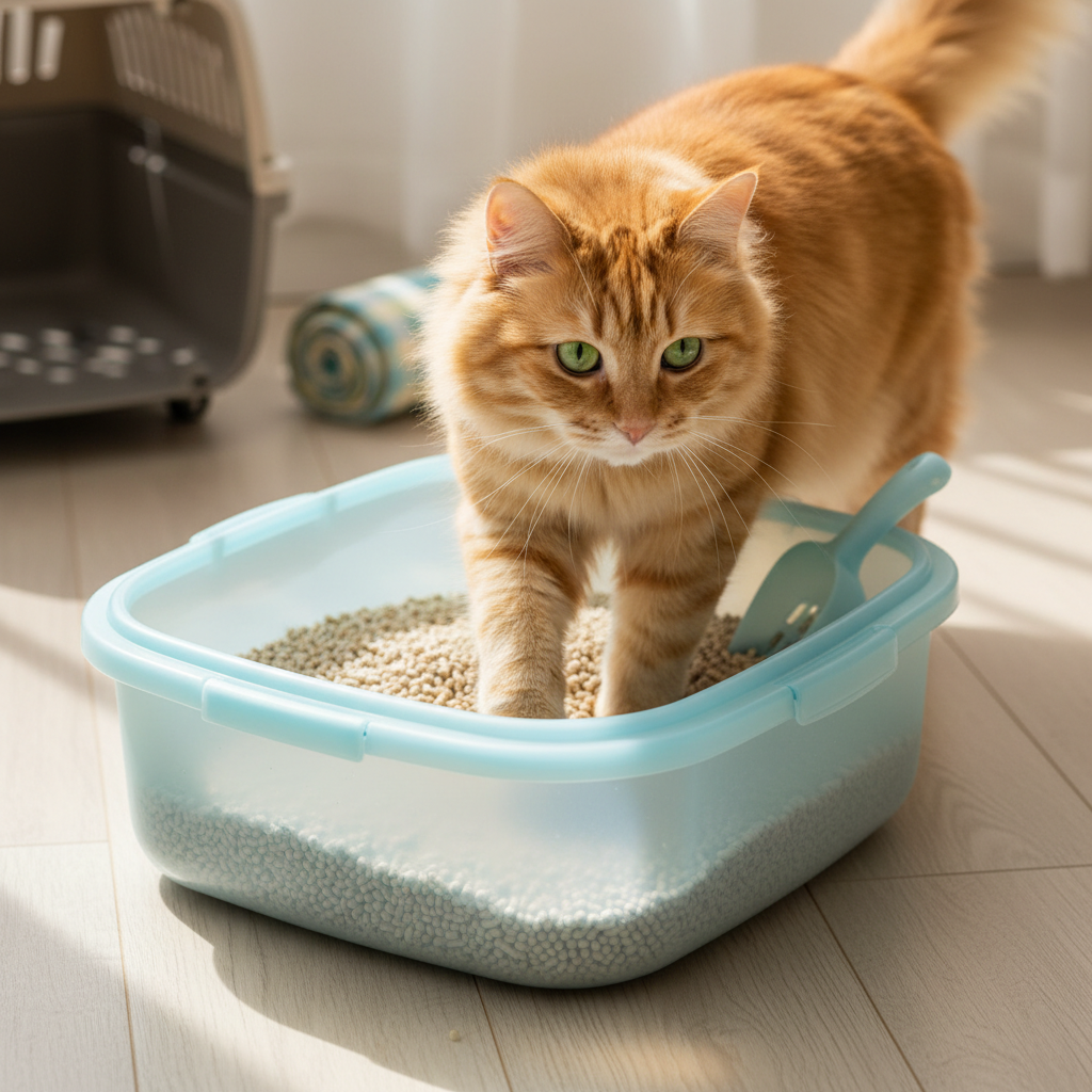 Dustless Cat Litter For Lightweight And Portable Convenience