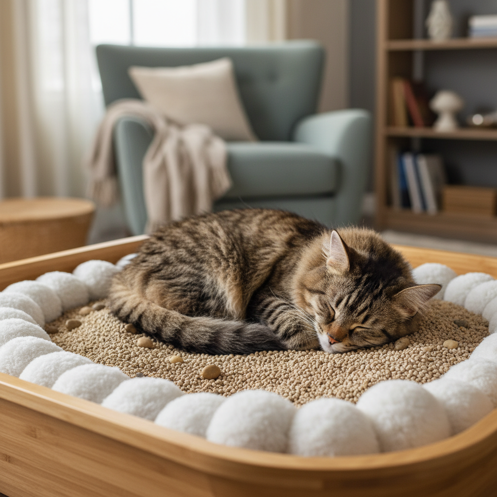 Long Lasting Cat Litter For Premium Pet Comfort