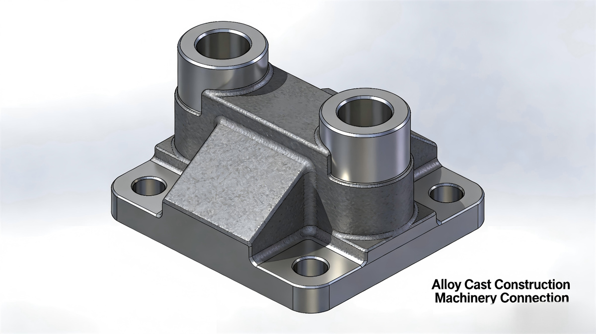 Alloy Cast Construction Machinery Connection Suppo01