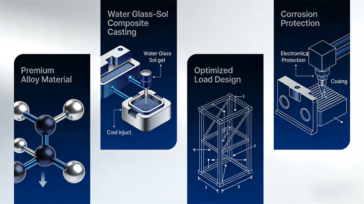 Alloy Cast Construction Machinery Connection Suppo02