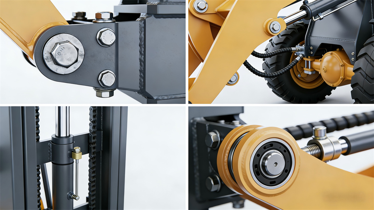 Alloy Cast Construction Machinery Connection Suppo03
