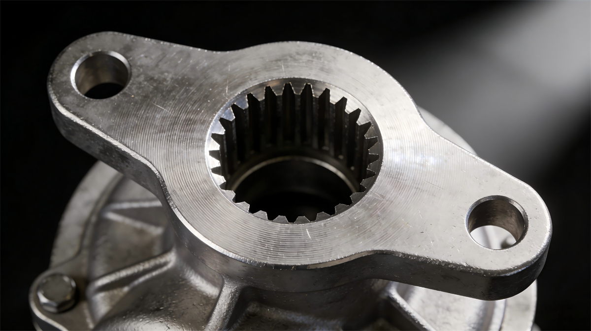 Pièces de pompes et de vannes industrielles en acier inoxydable 01