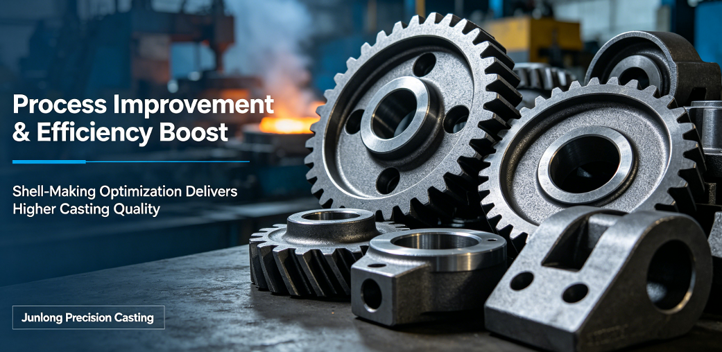 Junlong Precision Casting Optimizes Shell-Making Process and Hits a New High in Casting Yield