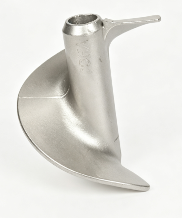 Precision Cast Industrial Mixing Screw Blade