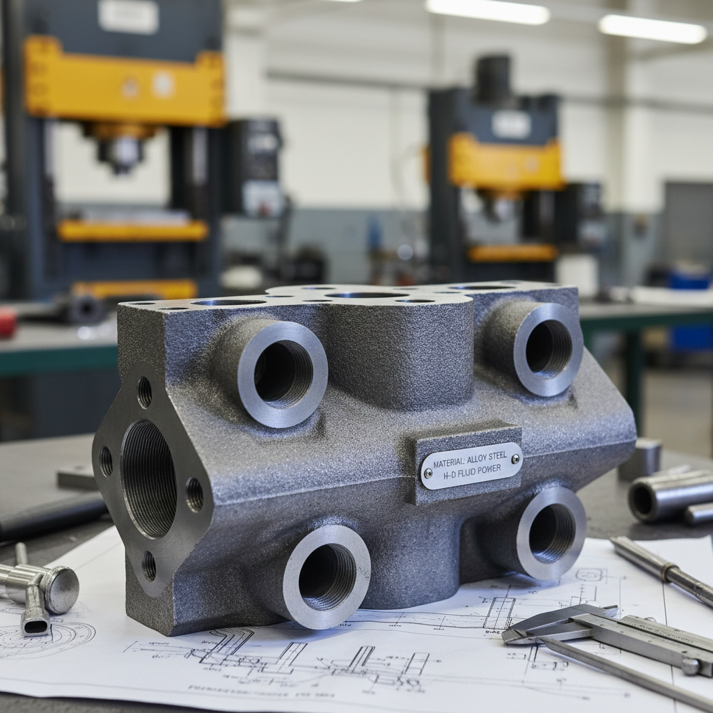 Steel Casting Material For Heavy-Duty Hydraulic And Pneumatic Systems