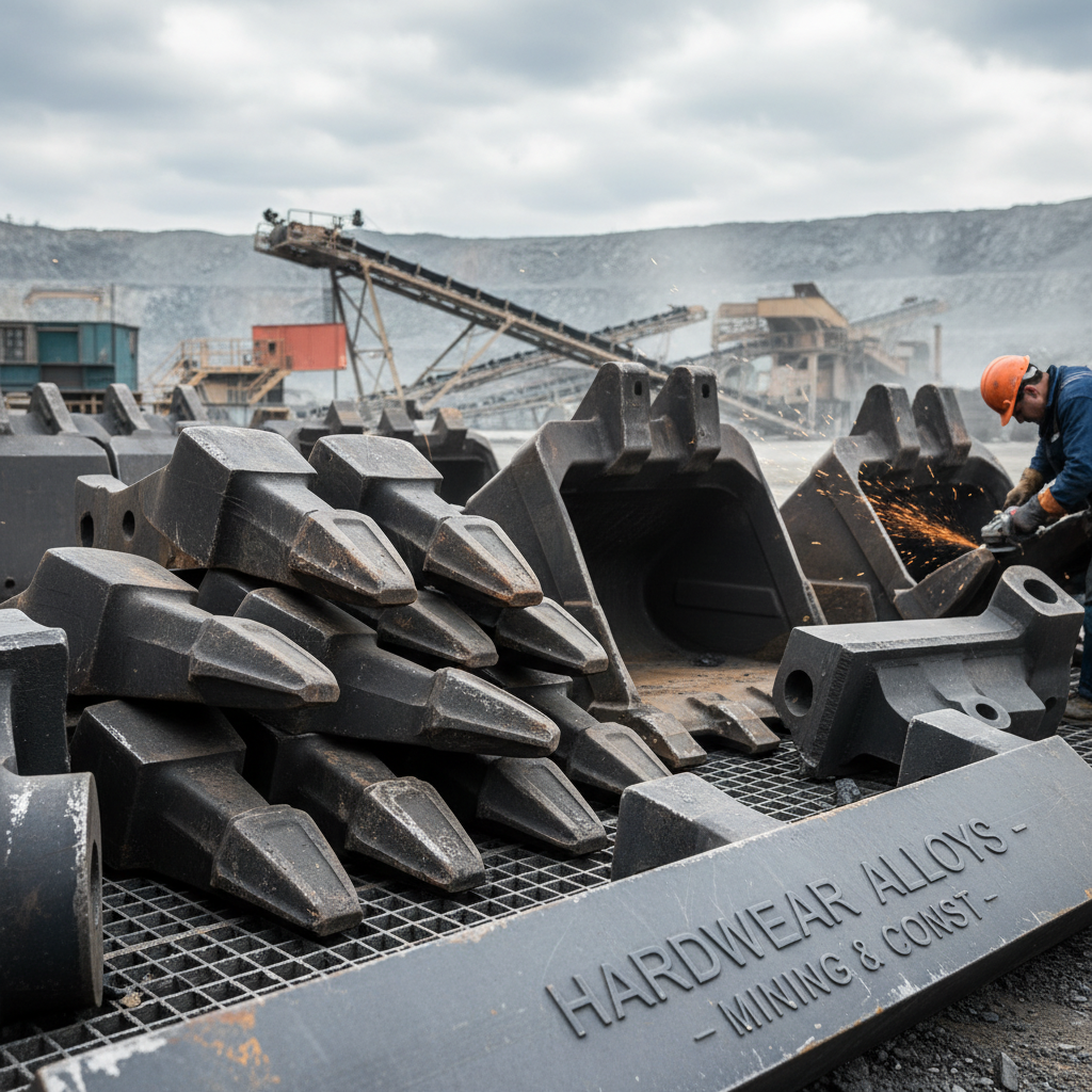 Steel Metal Castings For Mining And Construction Wear-Resistant Parts