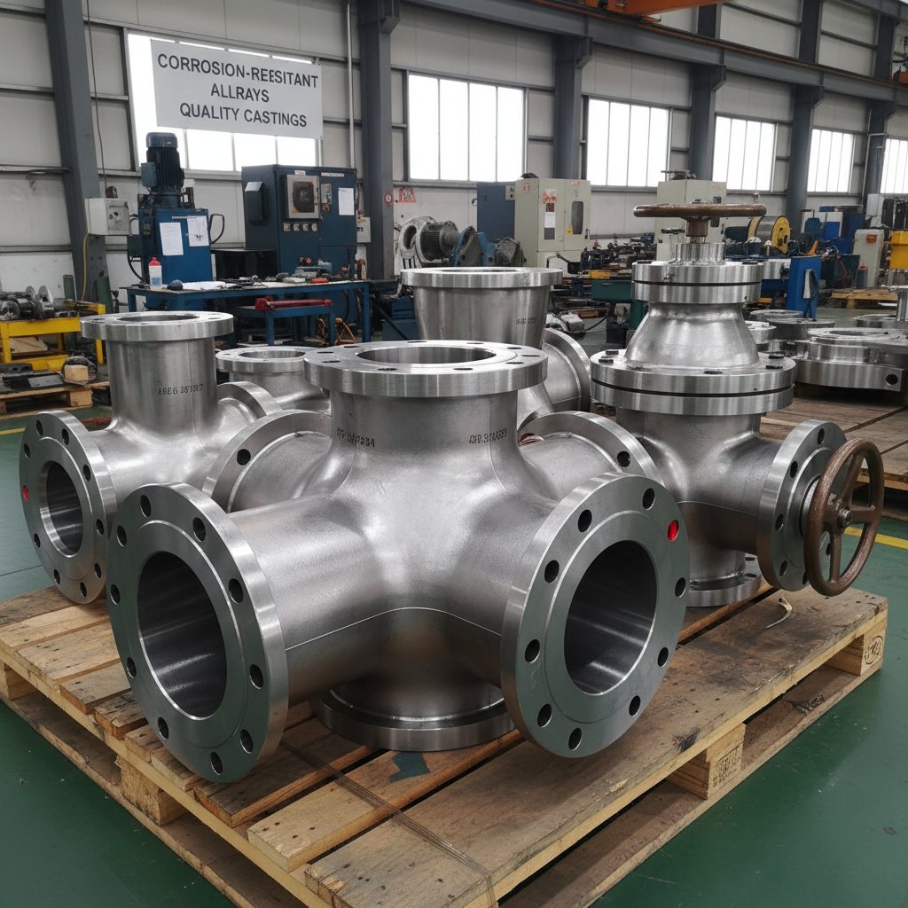 Steel Metal Castings For Corrosion-Resistant Chemical Processing Equipment
