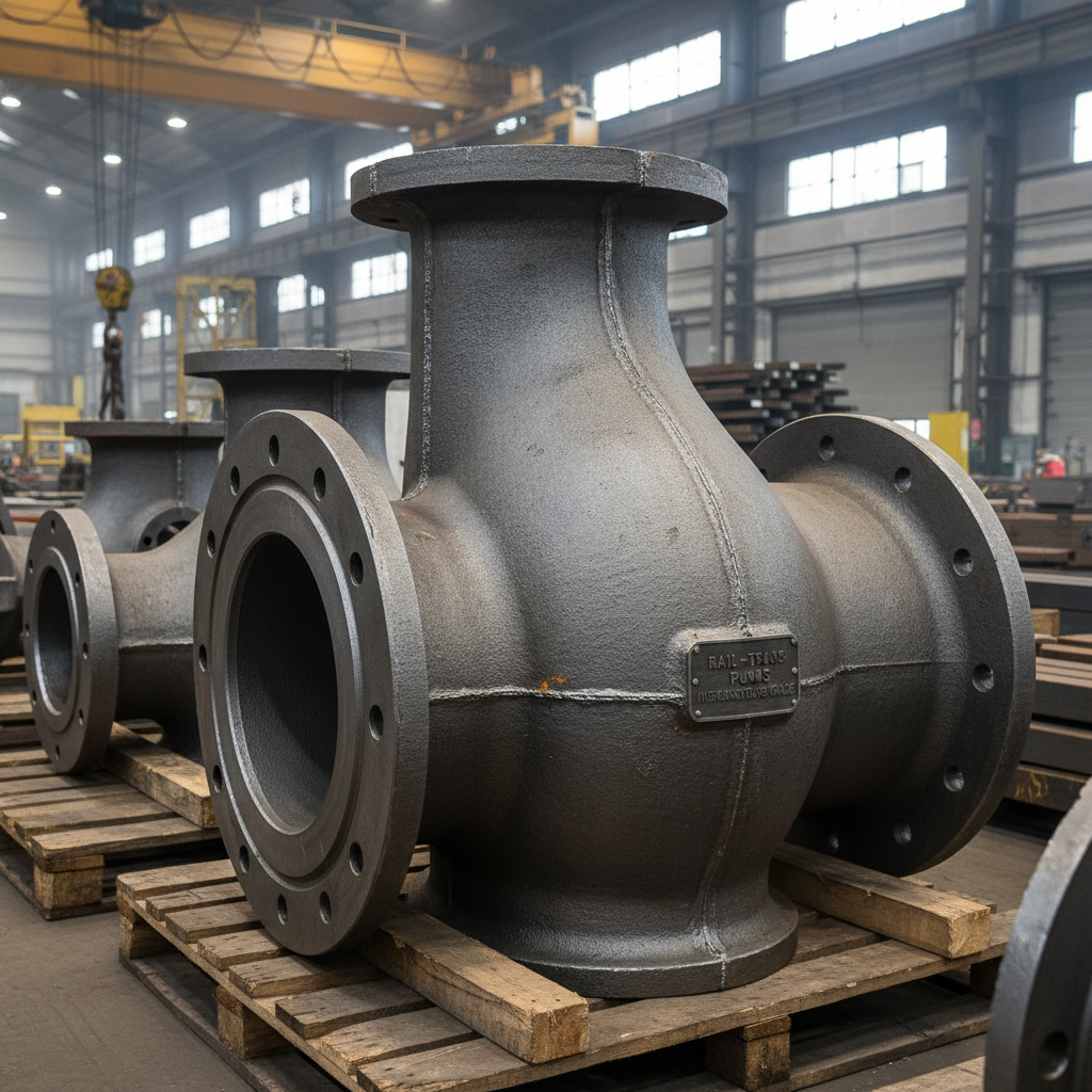 Pump Castings For Railway And Transport Infrastructure Components